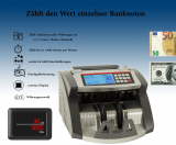 Geldzählmaschine Wertzähler für Einzelsorten SR3800