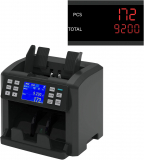 Geldzählmaschine Banknotenzähler für gemischte Scheine Geldzähler Wertzähler SR9200