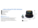 Münzzähler SR-1200 BBB LCD mit Abhülsung