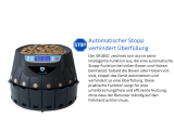 Münzzähler Euro SR1850 - mit Thermodrucker