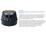 Münzzähler Euro SR1850 - mit Thermodrucker